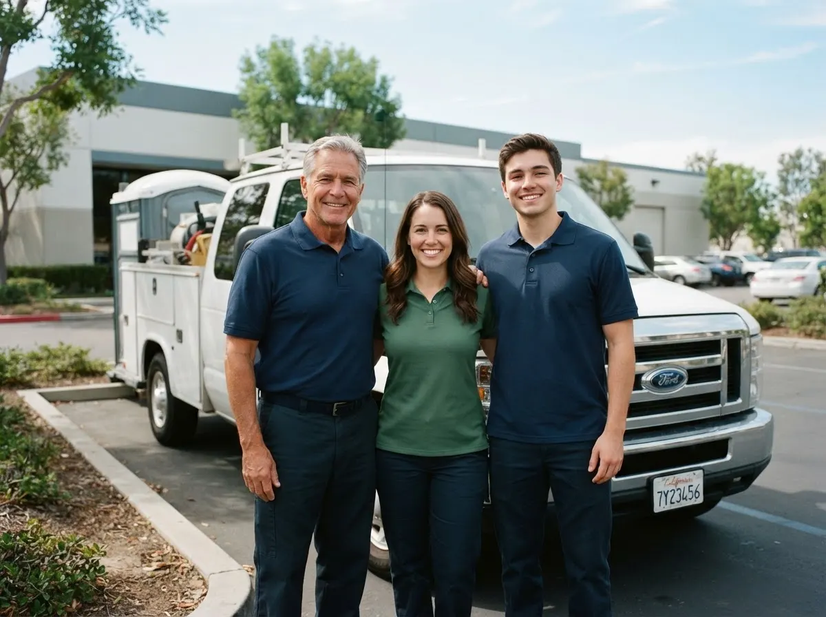 The FieldNest Portable Toilets team, portable toilet rentals in Irvine, CA